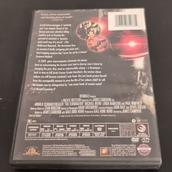 Used DVD Schwarzenegger The Terminator‎ - Picture 2 of 3
